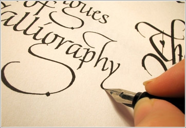 Courses on calligraphy