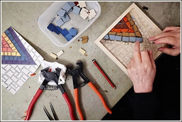 Набор на второй онлайн-курс по мозаике