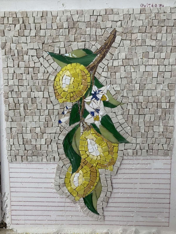 Micromosaic course in Italy.  Erasmus+ project "Step by Step" nr. 2020-1-EE01-KA104-077765