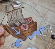 . „Leaded & Painted Stained Glass“ cours. Erasmus+ project "Step by Step" nr. 2020-1-EE01-KA104-077765