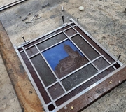 . „Leaded & Painted Stained Glass“ cours. Erasmus+ project "Step by Step" nr. 2020-1-EE01-KA104-077765
