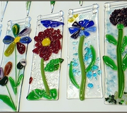 Цветы из стекла - мастер-класс для детей и взрослых.